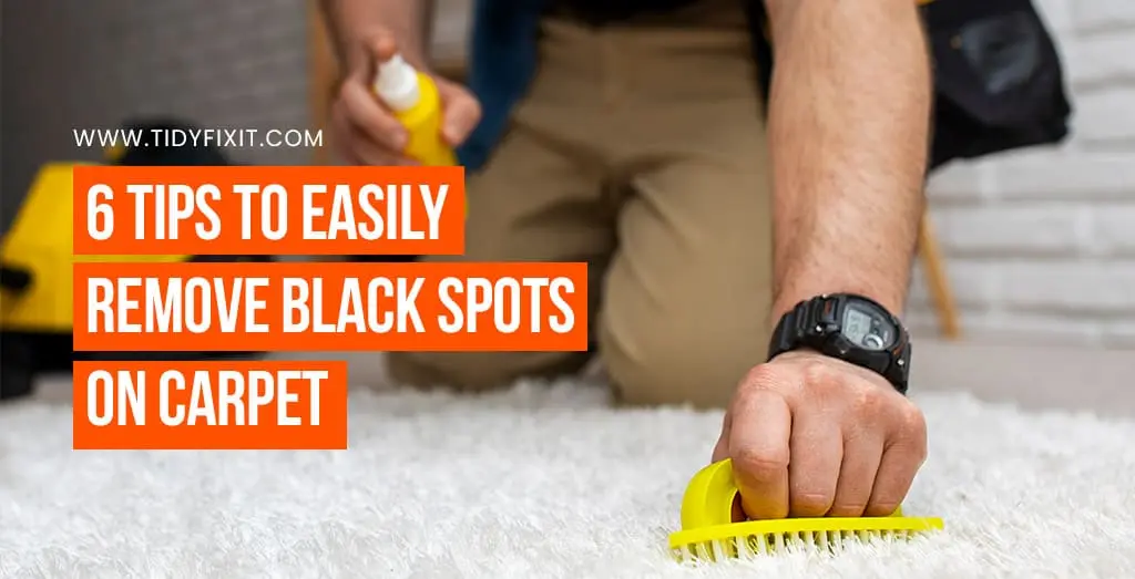 6 Tips to Easily Remove Black Spots on Carpet