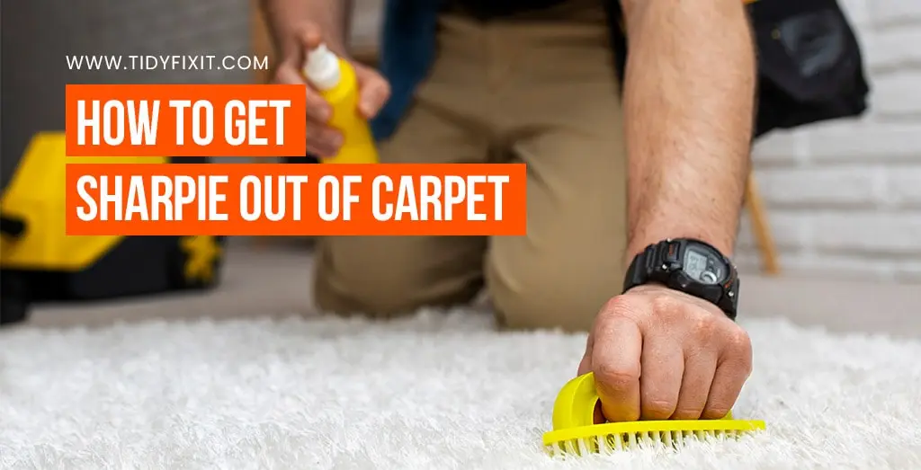 How to Get Sharpie Out of Carpet