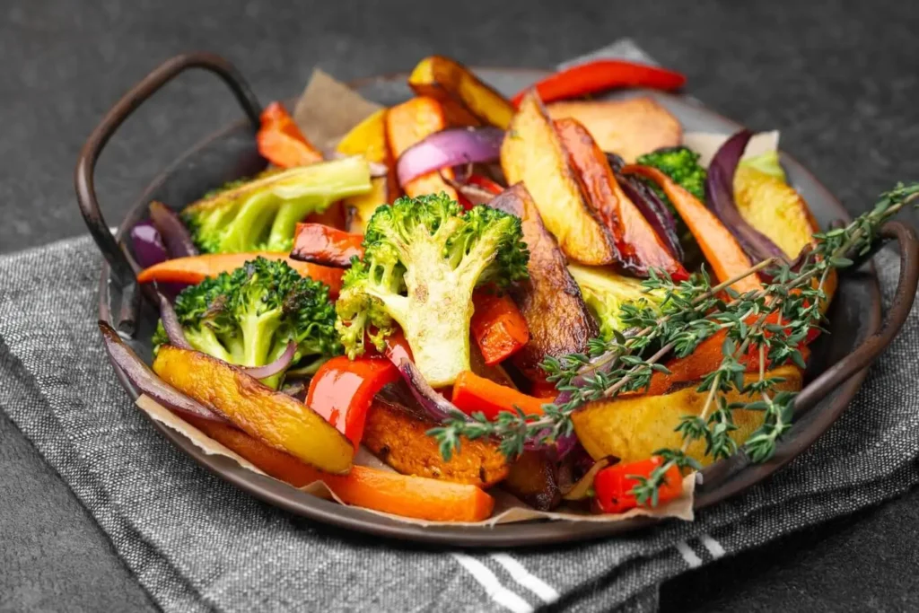 Roast Vegetables Without Oil